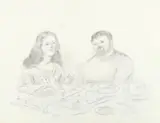 Fernando Botero, Dr. Wibke von Bonin and guest (Harald Szeemann)