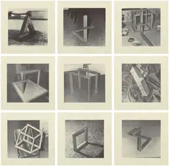 Neun Objekte by Gerhard Richter, 1969, 9 offset prints in black on card. Each, sold Dec 2020