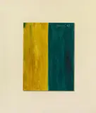 Untitled by Günther Förg, 2003, Acrylic on wood on beige painted wood, sold Dec 2020