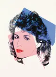 Sally Quinn by Andy Warhol, Around 1985, Colour silkscreen over collage, offered Dec 2020