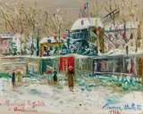 Maurice Utrillo, Moulin de la Galette à Montmartre