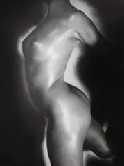 Weiterer Versuch körperlicher Abstraktion by Heinz Hajek-Halke, c. 1931, Vintage gelatin silver print, offered Dec 2020