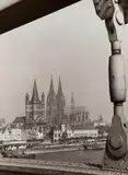 Dr. Paul Wolff Alfred Tritschler, Blick auf Köln von der Deutzer Brücke aus, 1928, Vintage gelatin silver print on Agfa-Brovira paper