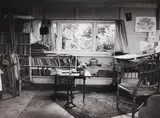 Gisèle Freund, Virginia Woolf, son bureau dans sa maison de campagne à Rodmell