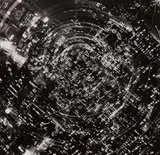 Fritz Henle, New York at night (RCA building, Rockefeller Center), 1945, Ferrotyped gelatin silver print, printed
