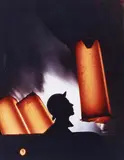 Ludwig Windstosser, Stahlarbeiter im Ruhrgebiet, 1950s, Vintage chromogenic print on Agfa baryta paper