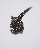Hannes Kilian, Kater Nero im Schnee, 1953, Gelatin silver print, printed later