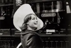 Werner Bokelberg, Romy Schneider, Bond Street, London, 1968, Gelatin silver print, printed