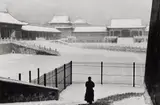 Marc Riboud, Cité interdite sous la neige, Chine, 1957, Gelatin silver print, printed later