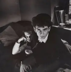 Herbert Tobias, Zwielicht, Berlin, Königsallee 49, 1958, Gelatin silver print, printed later