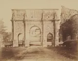 James Anderson, Arch of Constantine, c. 1853, Salt print