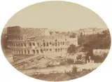 Robert Turnbull Macpherson, View from the Palatine towards the Colosseum, c. 1852, Albumen print