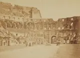 Altobelli e Molins, Interior View of the Colosseum, c. 1860, Albumen print
