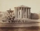 James Anderson, Temple of Vesta, 1850 - 1855, Albumen print