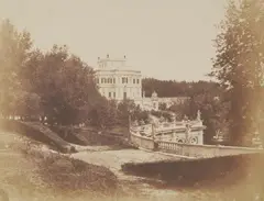Giacomo Caneva, Villa Doria Pamphilj, 1850 - 1853, Salt print from paper negative