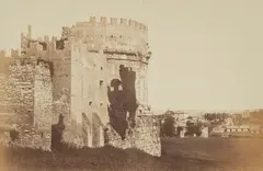 Robert Turnbull Macpherson, Tomb of Caecilia Metella, c. 1852, Albumen print