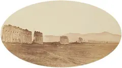 Robert Turnbull Macpherson, Aqua Claudia, c. 1853 - before 1857, Albumenized salt print
