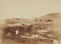 Giacomo Caneva, La Crescenza, Campagna Romana, Valle del Poussin, c. 1850 - 1852, Salt print from paper negative