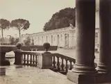 A. de Bonis, The Gardens of the French Academy, Villa Medici, 1855 - 1860, Albumenized salt print