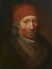 Balthasar Denner, Portrait of a Man in a Woollen Hat, Oil on panel