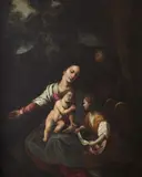 Italian School, The Holy Family with an Angel