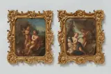 attributed to Bernhard Rode, Allegory of Painting
Allegory of Sculpture, Oil on canvas. Each