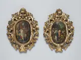 Two Scenes from the Passion: Christ at the Column
Simon of Cyrene Helping Christ Carry the Cross by South German School around 1600, Oil on panel. Each, sold Nov 2020