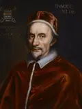attributed to Jacob-Ferdinand Voet, Portrait of Pope Innocence XI, Oil on canvas (relined)