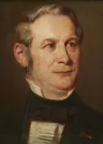 Erich Correns, Portrait of Dombaumeister Ernst Friedrich Zwirner, Oil on canvas laid down on hardboard