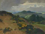 Fritz von Wille, Flowering Gorse in the Eifel