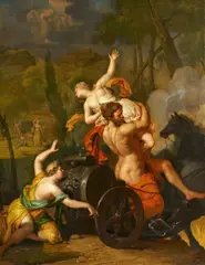 Pieter Veen, The Rape of Proserpina, Oil on panel