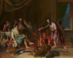 Cornelis Troost, Saint Paul Bitten by a Viper, Oil on canvas (relined)