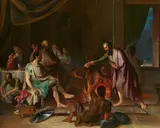 Cornelis Troost, Saint Paul Bitten by a Viper, Oil on canvas (relined)