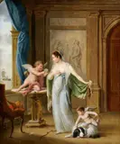 Pieter Fontijn, Allegory of Love, Oil on panel