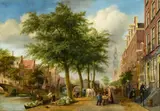 Paul Noël, Prinsengracht in Amsterdam, Oil on panel