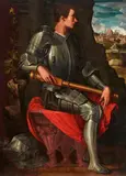 Carlo Portelli, Portrait of Alessandro de' Medici, Duke of Florence, Oil on panel