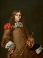 attributed to Gesina Terborch, Portrait of Cornelis de Graeff, Oil on canvas (relined)