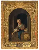 Pieter van der Werff, The Trapped Mouse, Oil on panel