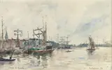 Eugène Louis Boudin, Rotterdam
