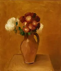 Chrysanthèmes dans un pot by André Derain, Circa 1931/32, Oil on canvas, relined, offered Jun 2020