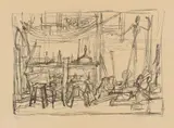 Alberto Giacometti, L'<<Homme qui pointe>>dans l'atelier