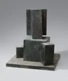 Anton Hiller, Sitzende Figur, 1972, Bronze
