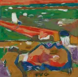 Friedrich Karl Gotsch, Hafenbucht (Friedrichsort)