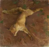 Max Slevogt, Toter Fuchs