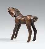 Fohlen bäumend (Widerstrebendes Fohlen) by Renée Sintenis, 1917, Bronze, sold Jun 2020