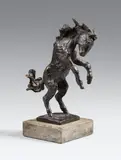 Steigendes Pony (Pony auf der Hinterhand) by Renée Sintenis, 1938, Bronze, sold Jun 2020