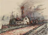 Franz Radziwill, Vareler Hafen