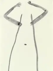 Silvia Bächli, Untitled, 1990, Gouache on paper