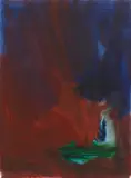 Herbert Brandl, Untitled, 1999, Watercolour on card