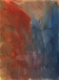 Herbert Brandl, Untitled, 1999, Watercolour on card